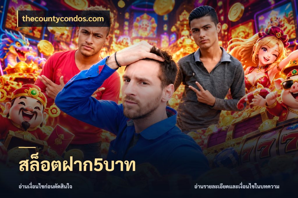 สล็อตฝาก5บาท จำนวนเริ่มต้นกับสไตล์เกมที่ชอบ ในมุม thecountycondos.com