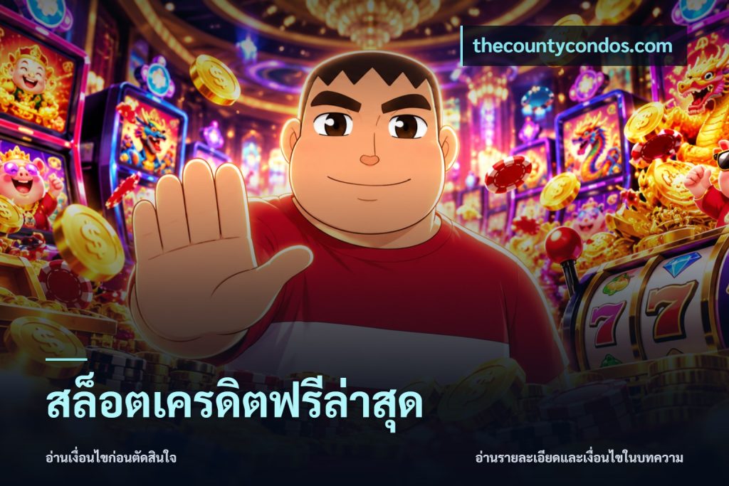 สล็อตเครดิตฟรีล่าสุด