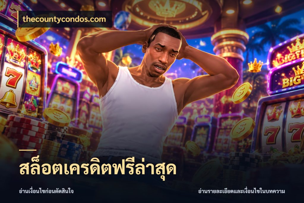 สล็อตเครดิตฟรีล่าสุด ชนิดเครดิตกับสิทธิ์ที่คุณอยากรู้ สไตล์ thecountycondos.com