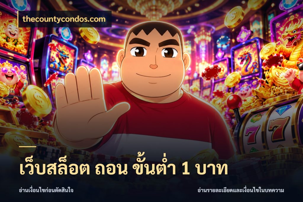 เว็บสล็อต ถอน ขั้นต่ํา 1 บาท รู้จักจำนวนแต่ละแบบก่อนเลือกเกม ในมุม thecountycondos.com
