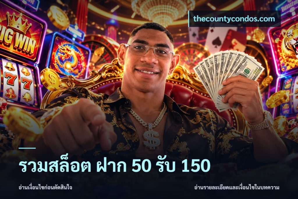 รวมสล็อต ฝาก 50 รับ 150