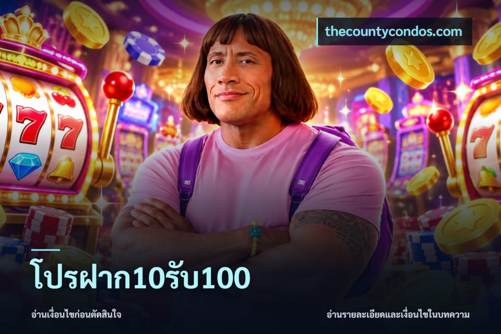 โปรฝาก10รับ100