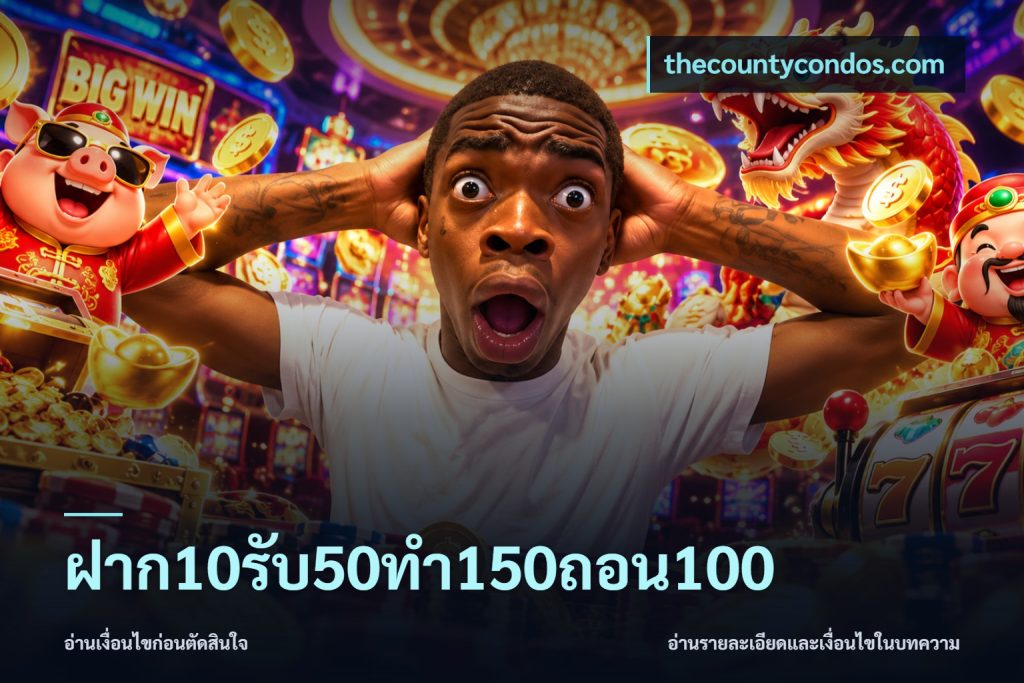ฝาก10รับ50ทํา150ถอน100