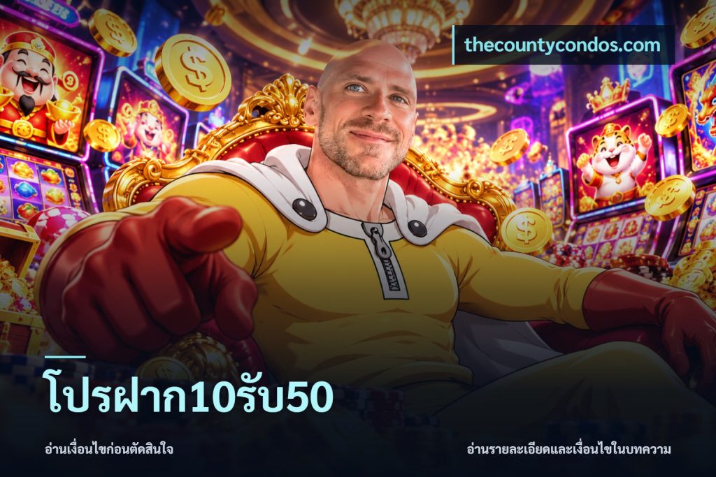 โปรฝาก10รับ50