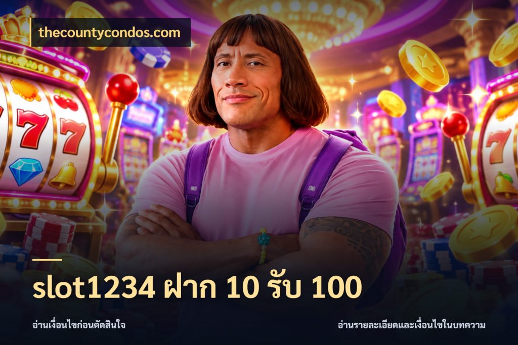 slot1234 ฝาก 10 รับ 100 thecountycondos.com ยอดฝากและยอดรับในมุมของคนชอบลุ้น