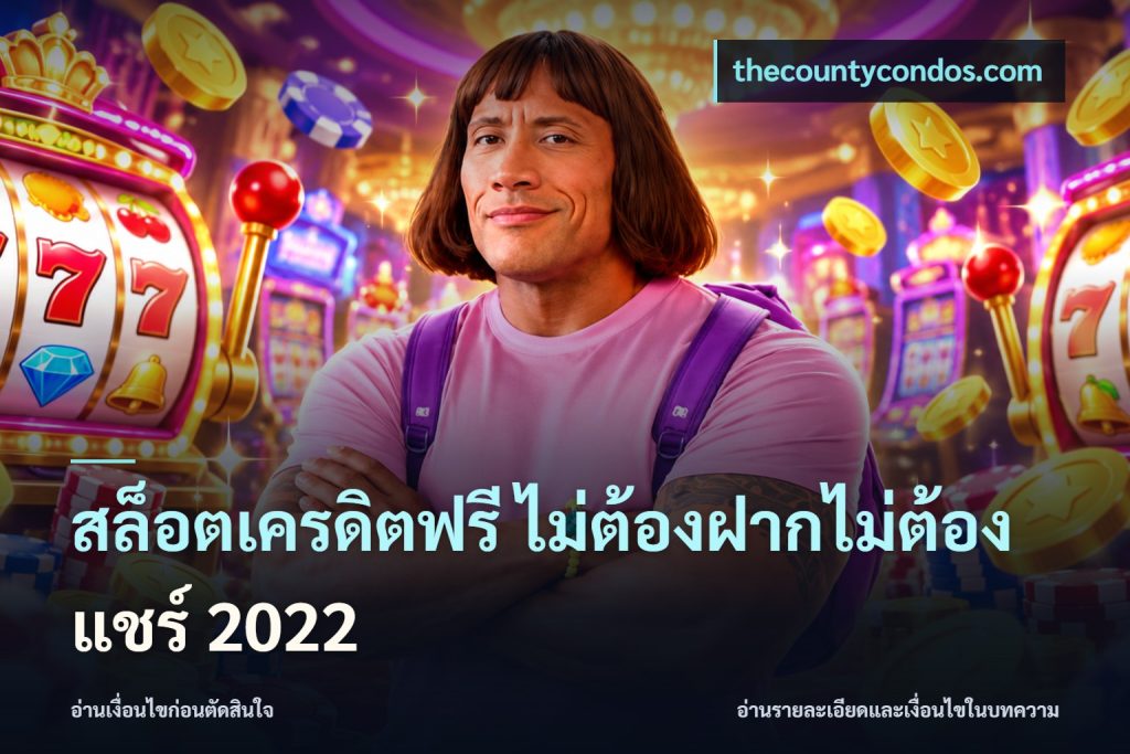 สล็อตเครดิตฟรี ไม่ต้องฝากไม่ต้องแชร์ 2022