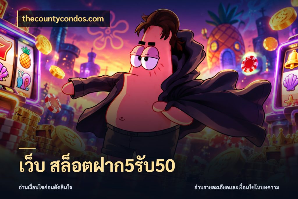 เว็บ สล็อตฝาก5รับ50 สายโบนัสเลือกจังหวะสนุกได้อย่างไร สไตล์ thecountycondos.com