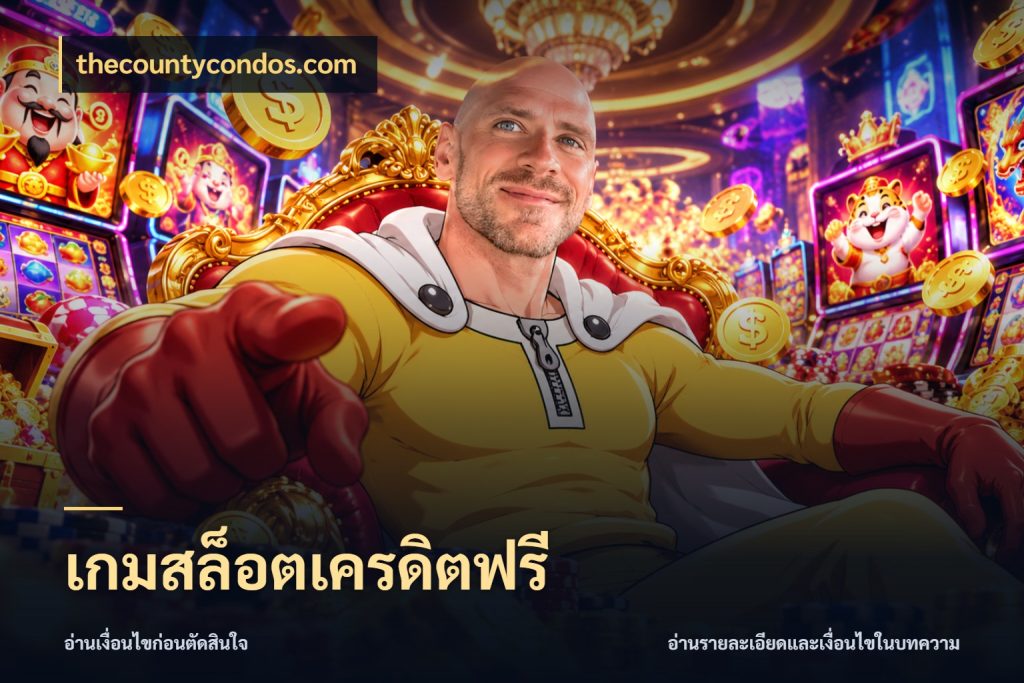 เกมสล็อตเครดิตฟรี เครดิตฟรีในมุมที่สายโบนัสสนใจ สไตล์ thecountycondos.com