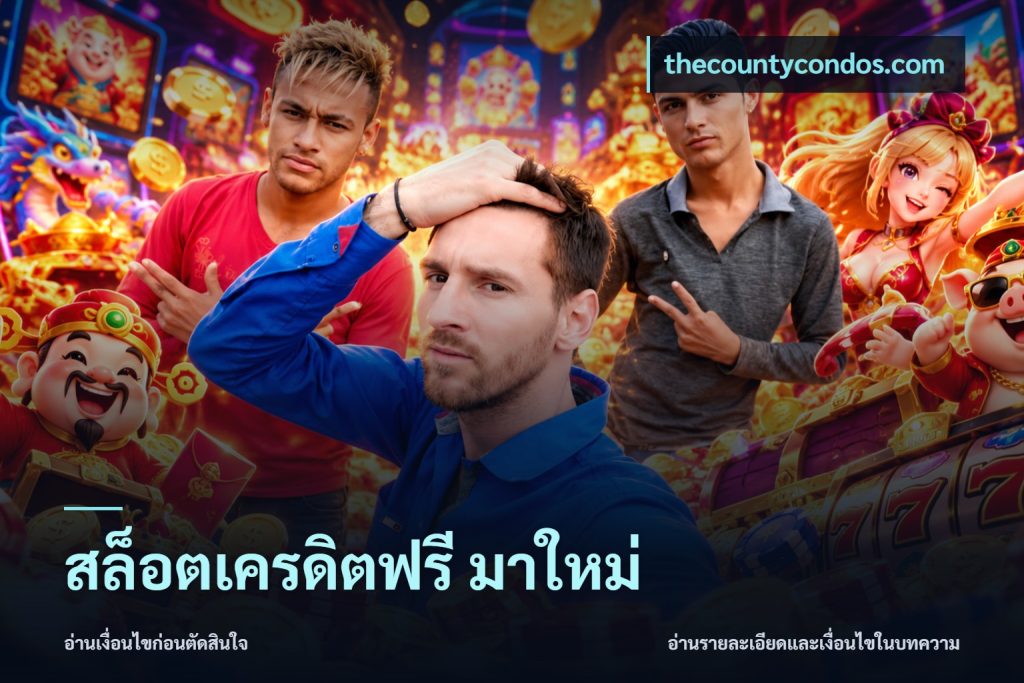 สล็อตเครดิตฟรี มาใหม่