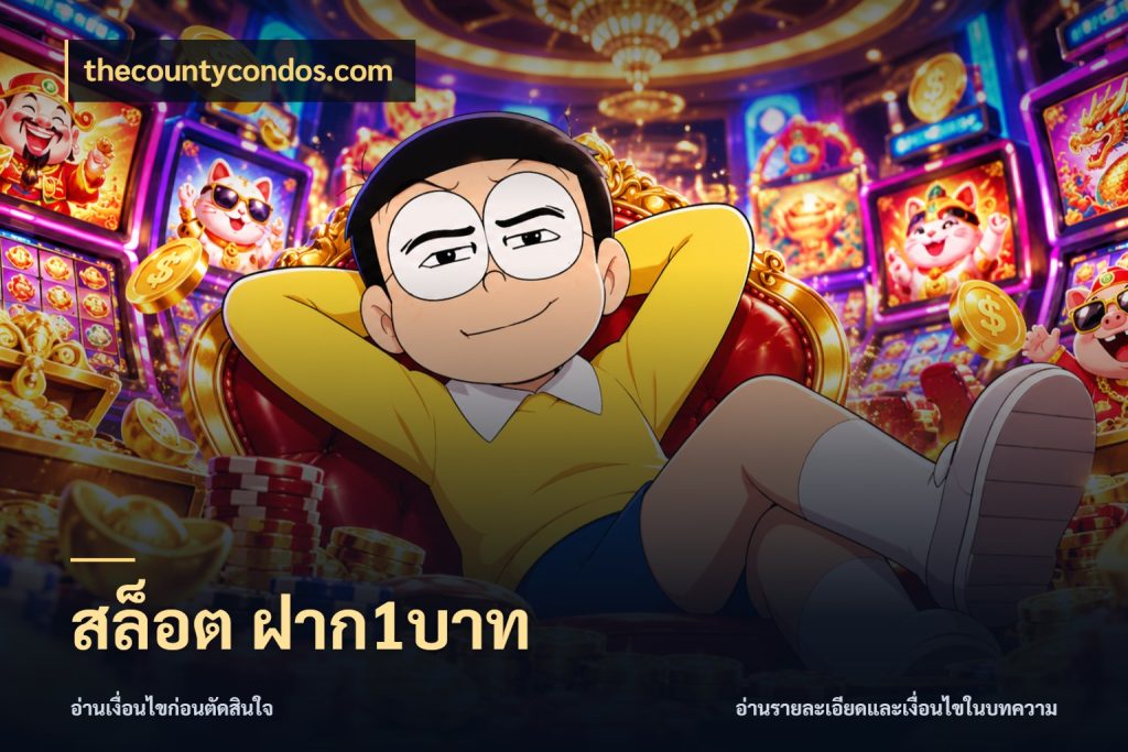 สล็อต ฝาก1บาท จำนวนเริ่มต้นกับสไตล์เกมที่ชอบ ในมุม thecountycondos.com