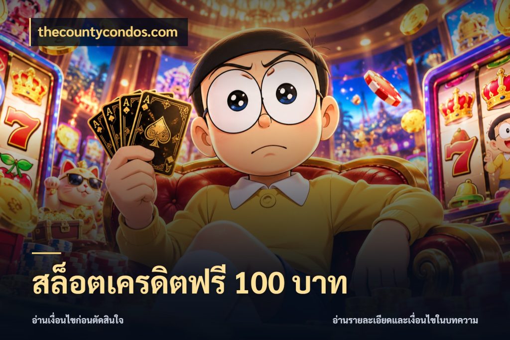 สล็อตเครดิตฟรี 100 บาท สีสันของเครดิตฟรีและเกมแนวที่ชอบ ในมุม thecountycondos.com