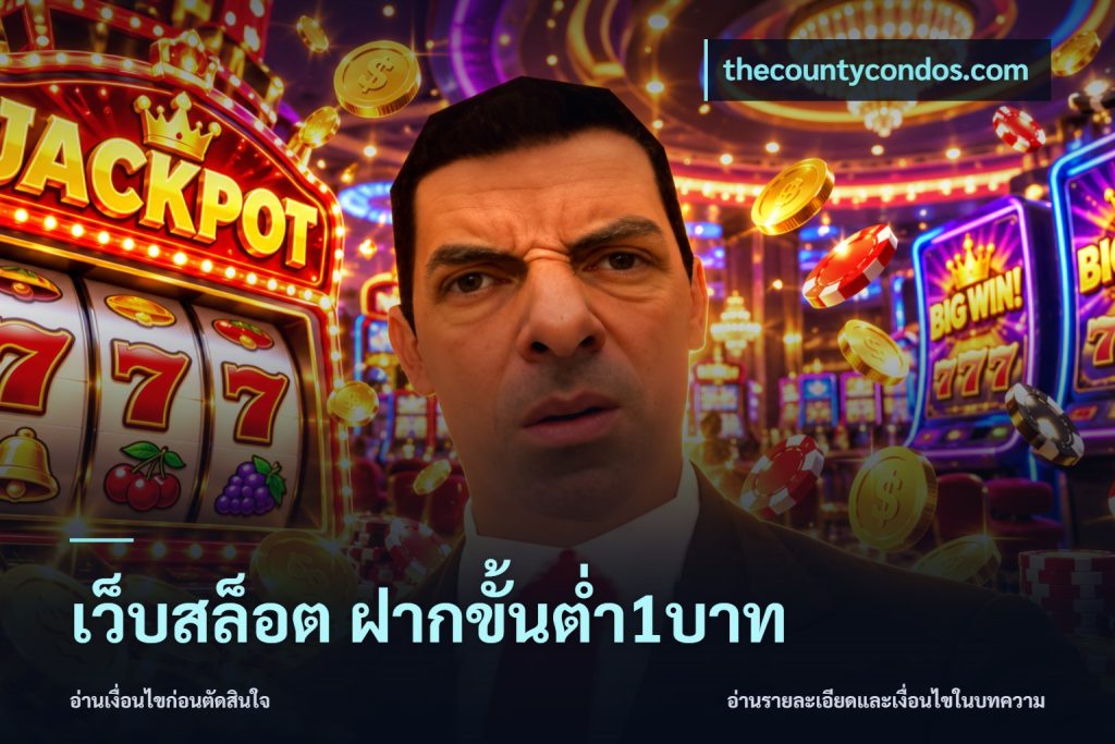 เว็บสล็อต ฝากขั้นต่ำ1บาท