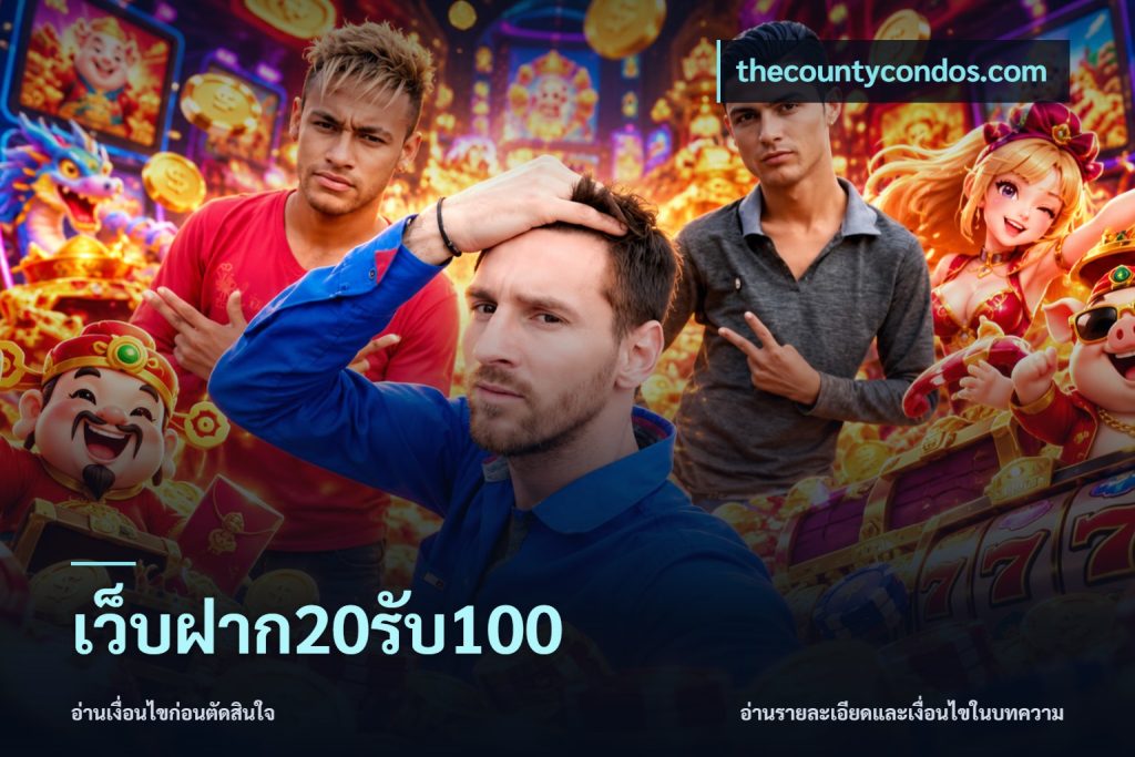 เว็บฝาก20รับ100