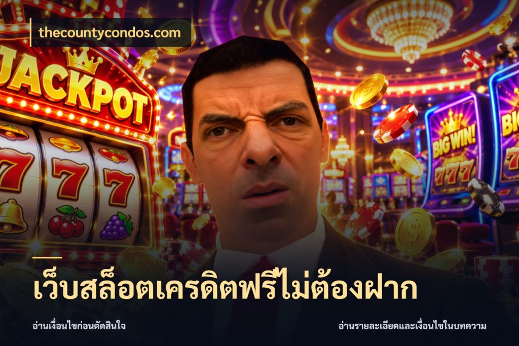เว็บสล็อตเครดิตฟรีไม่ต้องฝาก ชนิดเครดิตกับสิทธิ์ที่คุณอยากรู้ กับ thecountycondos.com