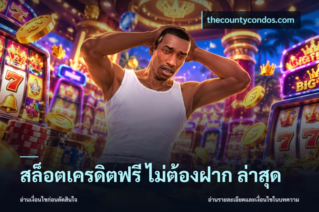 สล็อตเครดิตฟรี ไม่ต้องฝาก ล่าสุด