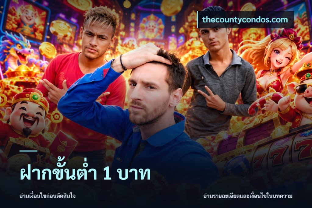 ฝากขั้นต่ำ 1 บาท