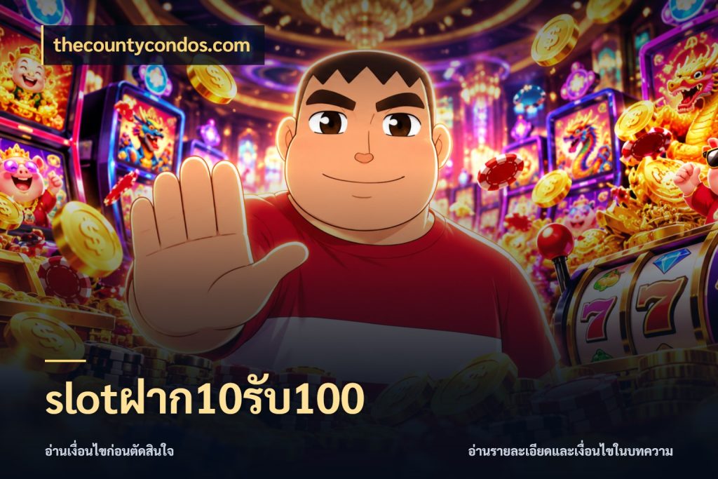 slotฝาก10รับ100 จับประเด็นยอดรับก่อนเลือกความสนุก สไตล์ thecountycondos.com