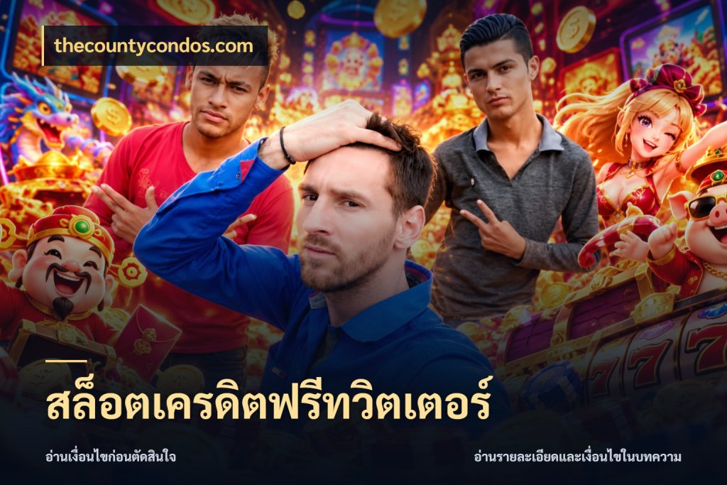 สล็อตเครดิตฟรีทวิตเตอร์ เลือกสไตล์ความสนุกจากรูปแบบเครดิต สไตล์ thecountycondos.com