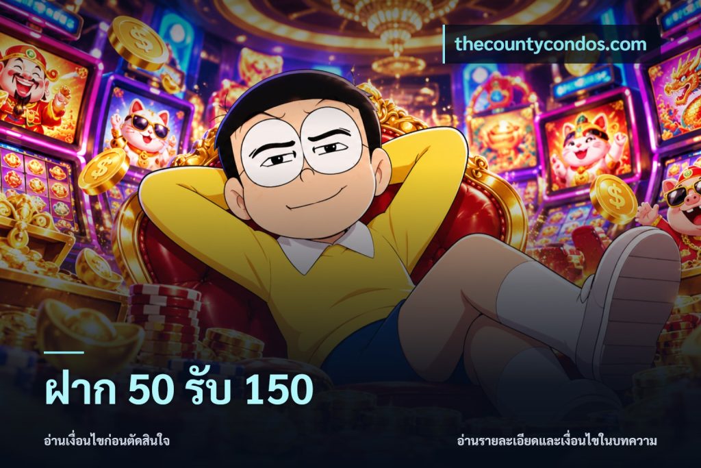 ฝาก 50 รับ 150