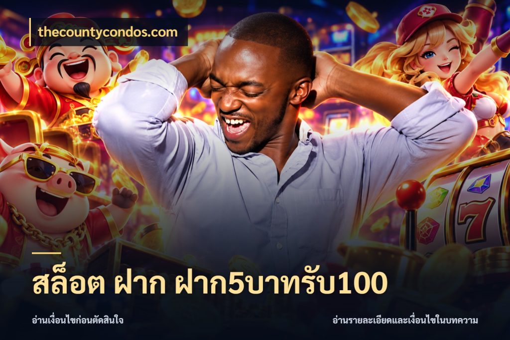 สล็อต ฝาก ฝาก5บาทรับ100 จุดเด่นของเครดิตที่คนชอบเกมอยากรู้ ในมุม thecountycondos.com