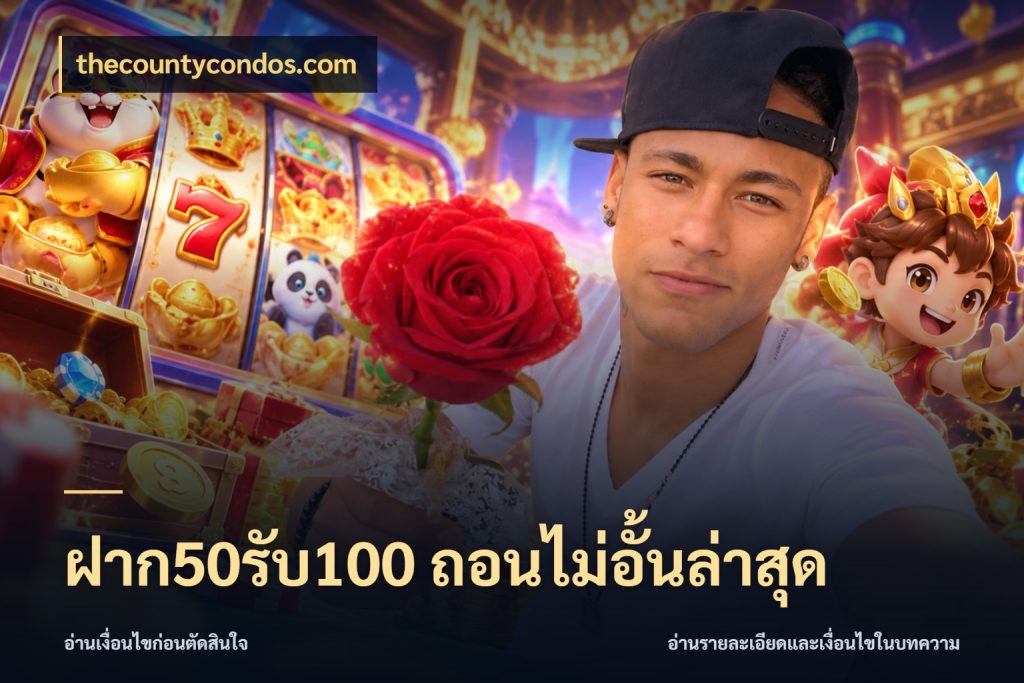 ฝาก50รับ100 ถอนไม่อั้นล่าสุด โปรกับเกมที่ชอบเลือกให้ตรงสไตล์ สไตล์ thecountycondos.com