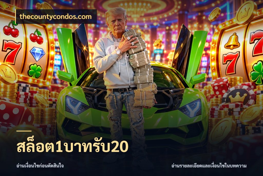 สล็อต1บาทรับ20 เครดิตกับรูปแบบโปรที่ตรงใจ ในมุม thecountycondos.com