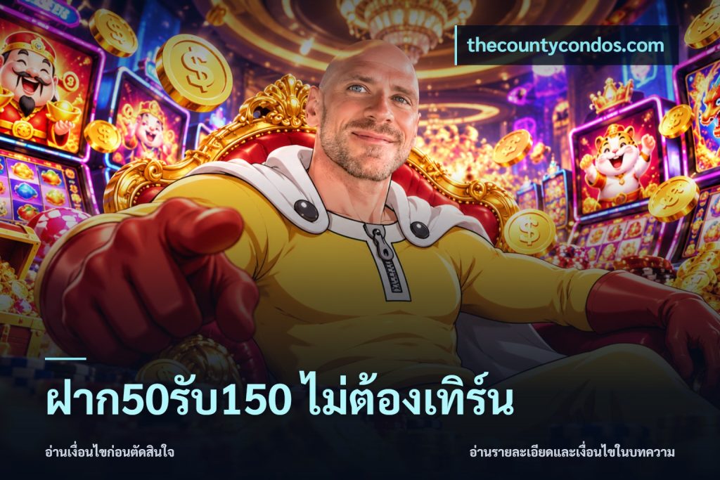 ฝาก50รับ150 ไม่ต้องเทิร์น