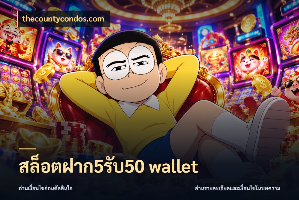 สล็อตฝาก5รับ50 wallet ยอดฝากและยอดรับในมุมของคนชอบลุ้น กับ thecountycondos.com