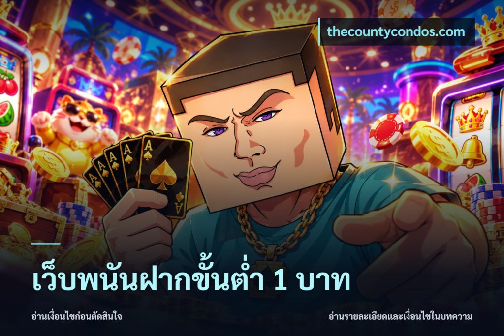 เว็บพนันฝากขั้นต่ำ 1 บาท