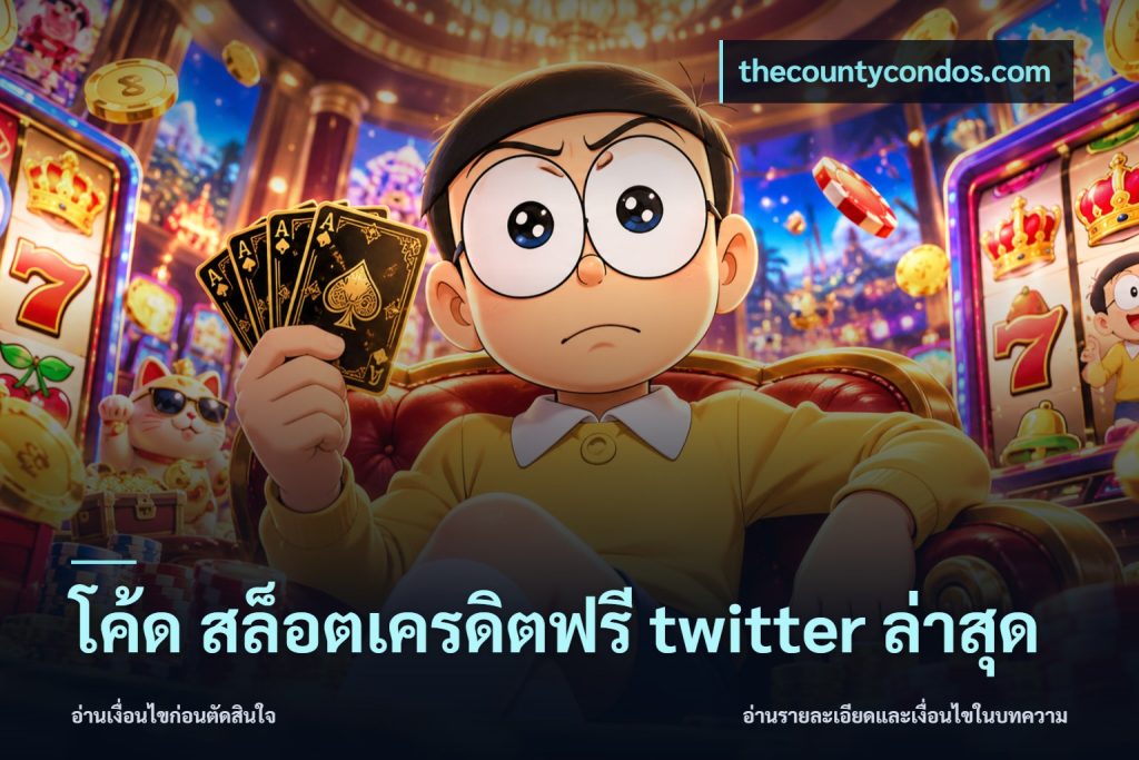 โค้ด สล็อตเครดิตฟรี twitter ล่าสุด