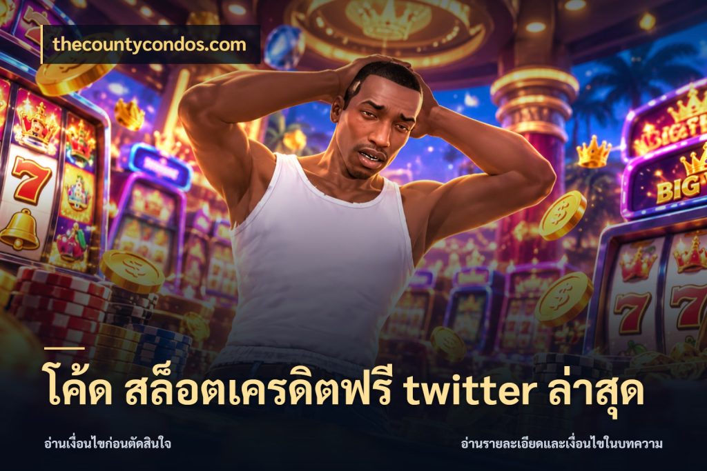 โค้ด สล็อตเครดิตฟรี twitter ล่าสุด thecountycondos.com เครดิตฟรีกับจังหวะลุ้นที่คุณเลือก