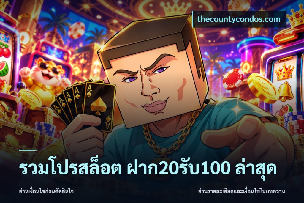 รวมโปรสล็อต ฝาก20รับ100 ล่าสุด