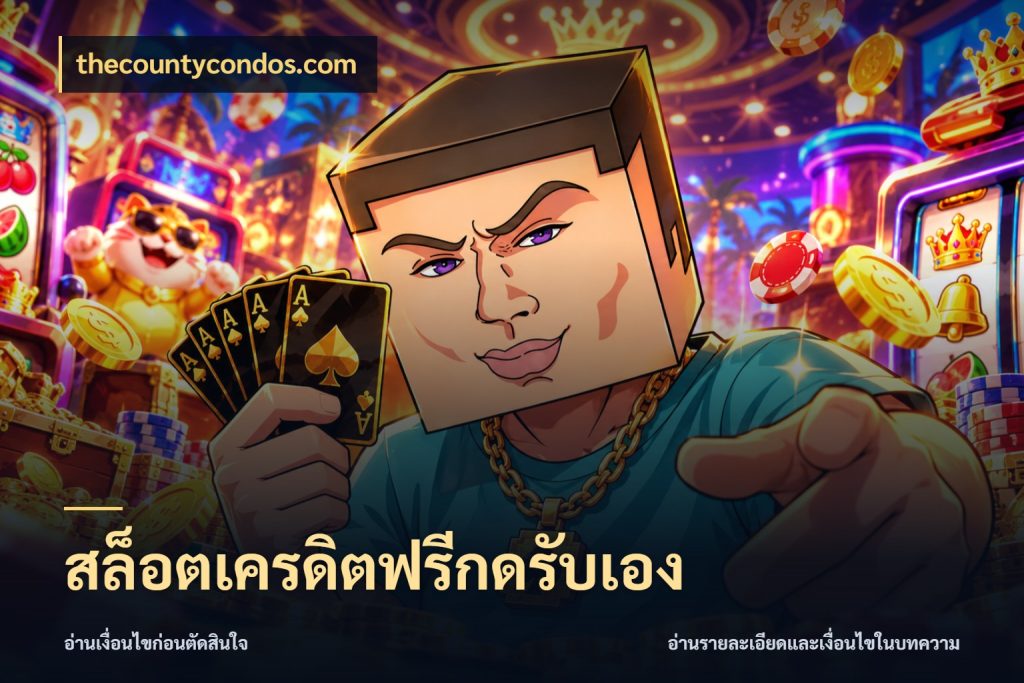 สล็อตเครดิตฟรีกดรับเอง thecountycondos.com เลือกสไตล์ความสนุกจากรูปแบบเครดิต