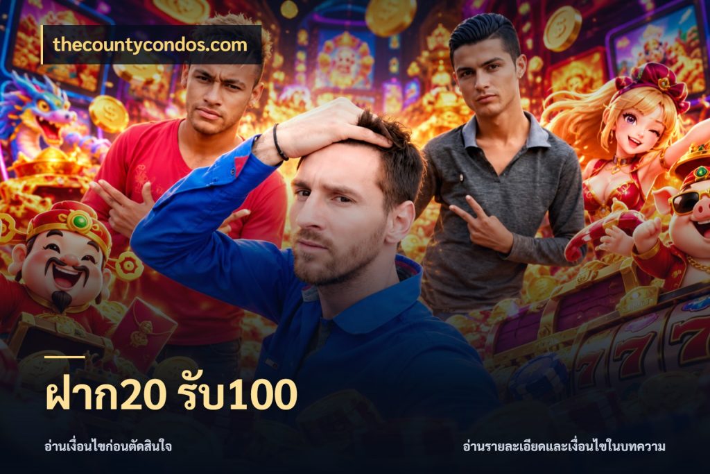 ฝาก20 รับ100 จุดเด่นของเครดิตที่คนชอบเกมอยากรู้ กับ thecountycondos.com