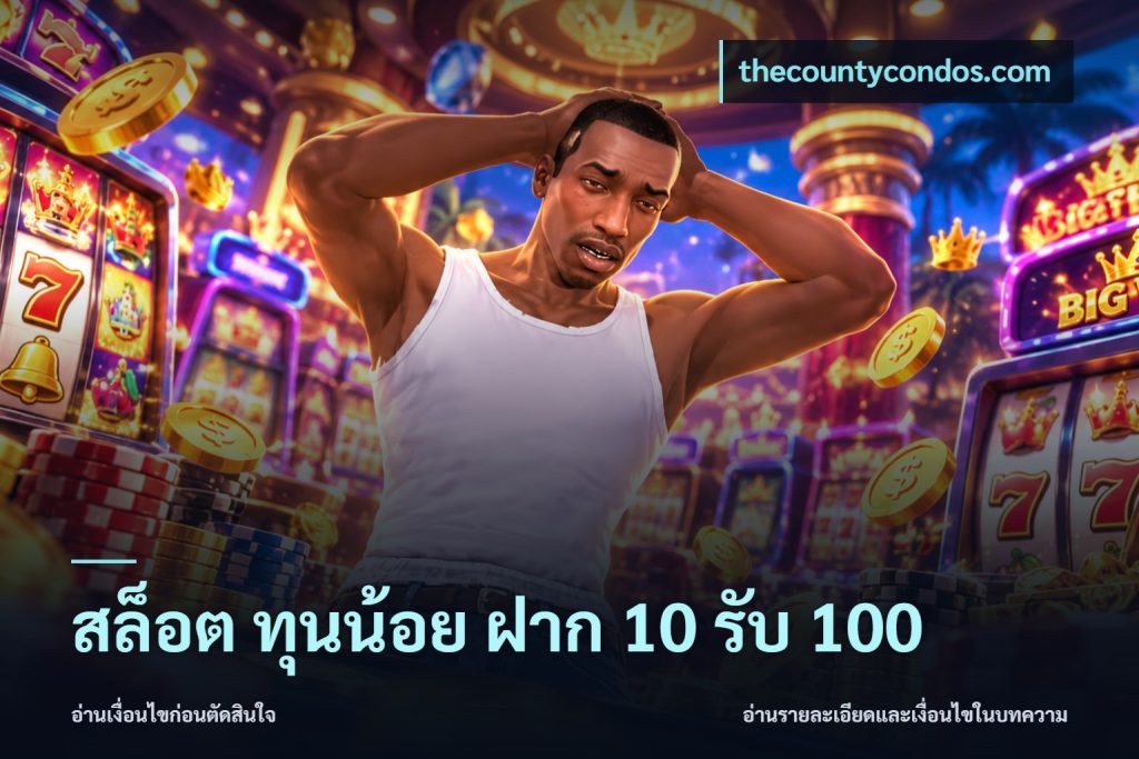 สล็อต ทุนน้อย ฝาก 10 รับ 100