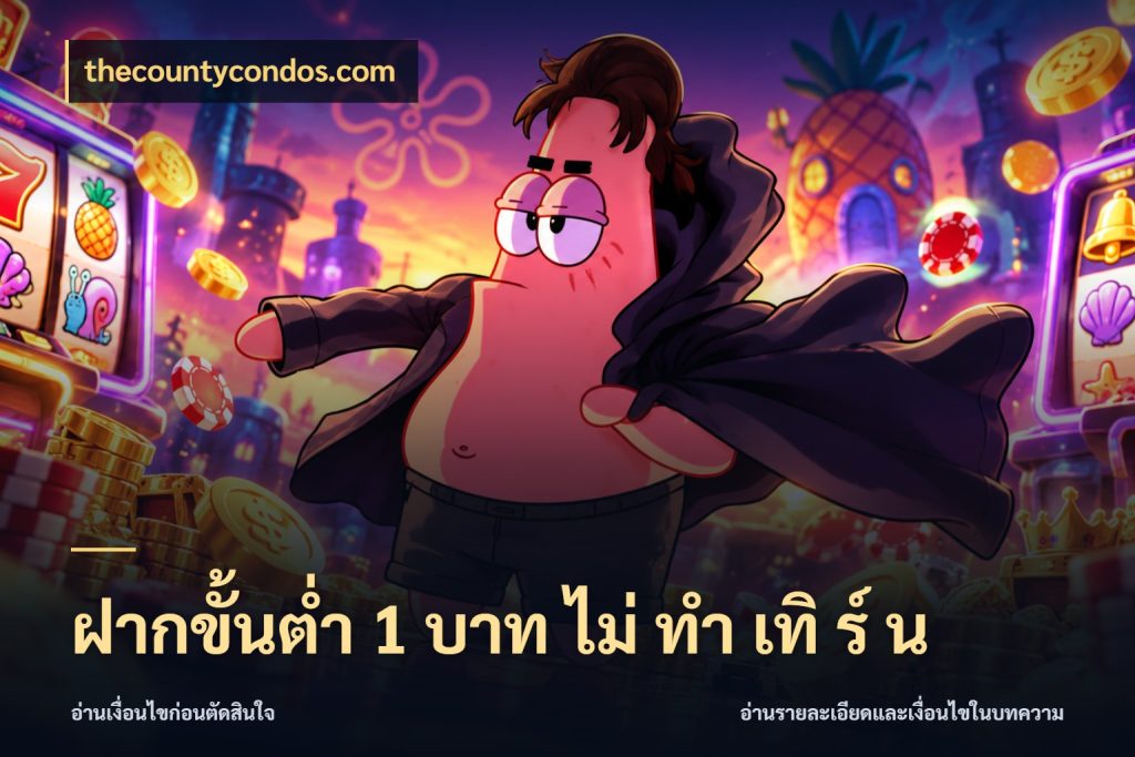 ฝากขั้นต่ำ 1 บาท ไม่ ทำ เทิ ร์ น ยอดเริ่มต้นน่าจับตากับสิทธิ์ที่เกี่ยวข้อง สไตล์ thecountycondos.com