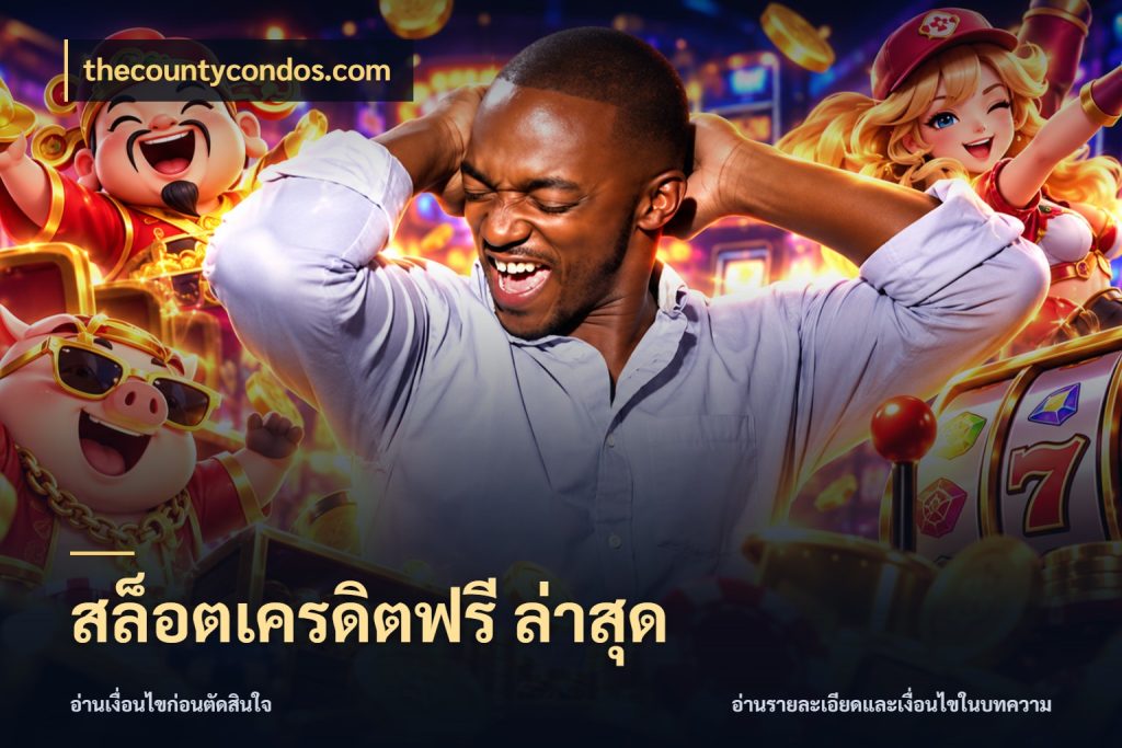 สล็อตเครดิตฟรี ล่าสุด thecountycondos.com เครดิตฟรีกับจังหวะลุ้นที่คุณเลือก