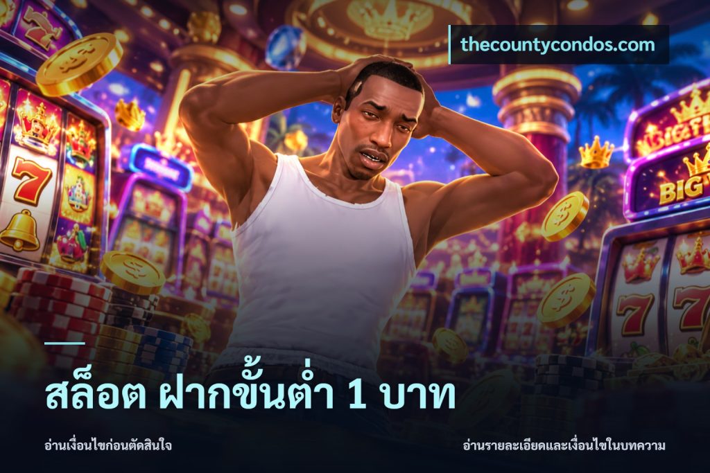 สล็อต ฝากขั้นต่ํา 1 บาท