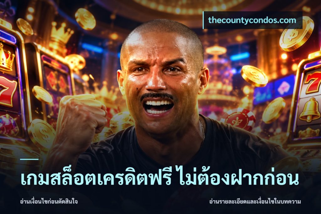 เกมสล็อตเครดิตฟรี ไม่ต้องฝากก่อน