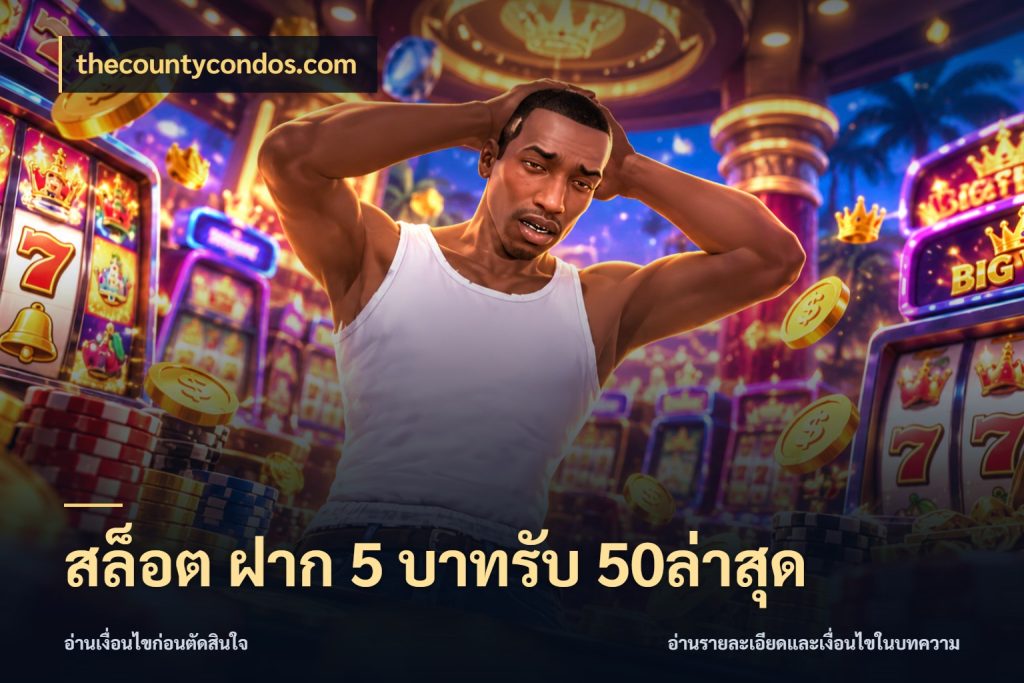 สล็อต ฝาก 5 บาทรับ 50ล่าสุด จับประเด็นยอดรับก่อนเลือกความสนุก ในมุม thecountycondos.com