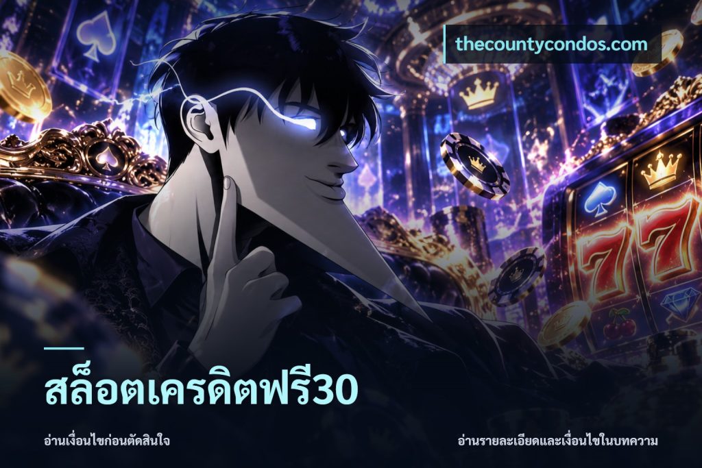 สล็อตเครดิตฟรี30