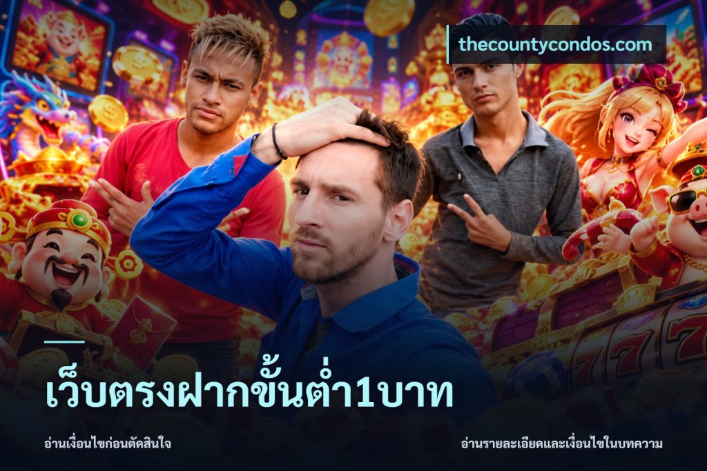 เว็บตรงฝากขั้นต่ำ1บาท