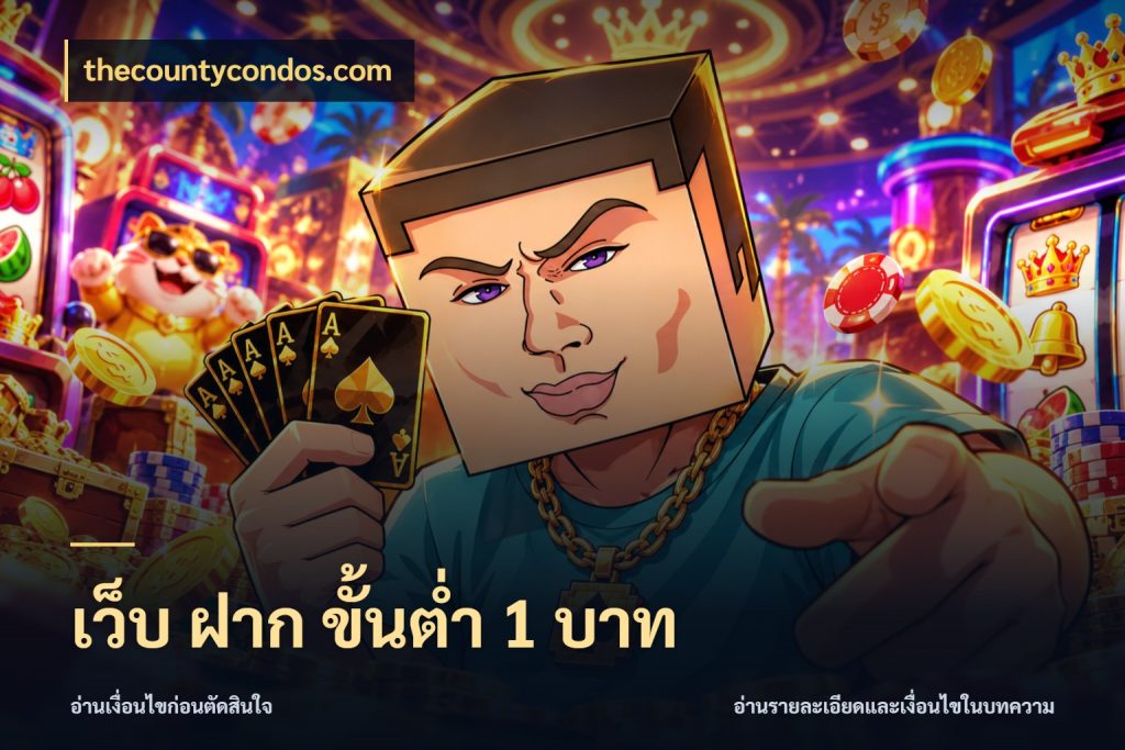 เว็บ ฝาก ขั้นต่ำ 1 บาท เกมที่ชอบในขอบเขตเงินของตัวเอง สไตล์ thecountycondos.com