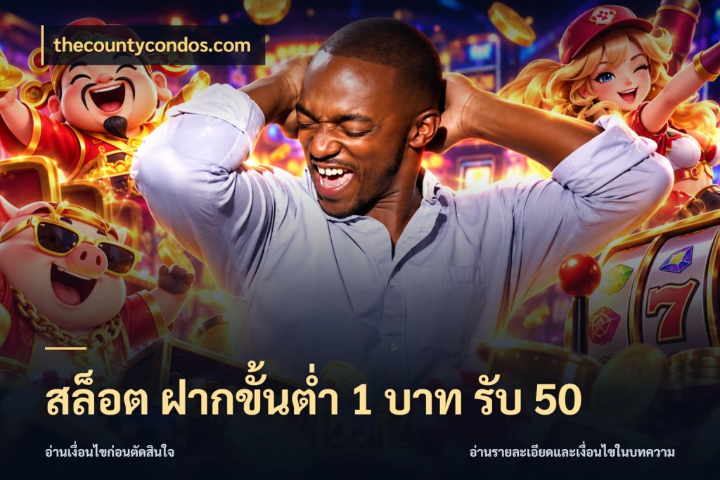 สล็อต ฝากขั้นต่ำ 1 บาท รับ 50 สายโบนัสเลือกจังหวะสนุกได้อย่างไร สไตล์ thecountycondos.com