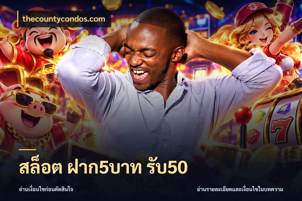 สล็อต ฝาก5บาท รับ50 thecountycondos.com สีสันของโปรฝากและยอดรับ
