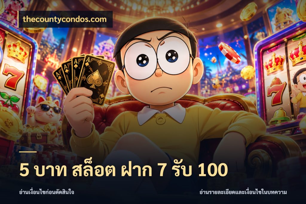 5 บาท สล็อต ฝาก 7 รับ 100 โปรกับเกมที่ชอบเลือกให้ตรงสไตล์ สไตล์ thecountycondos.com