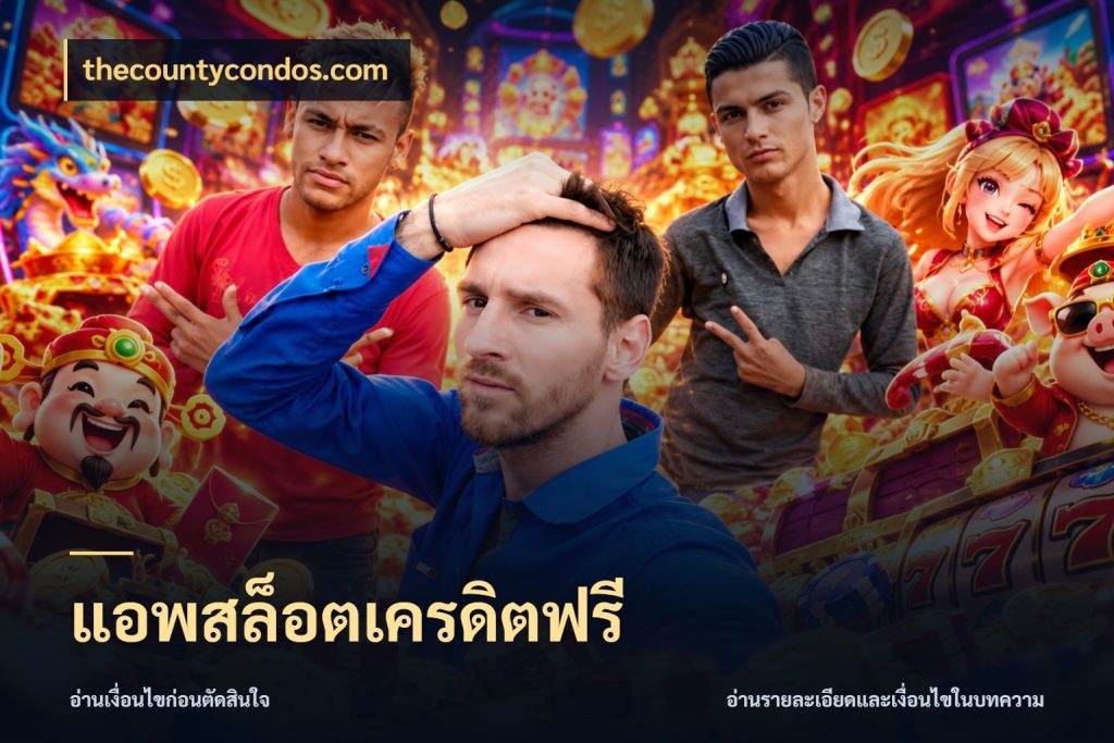 แอพสล็อตเครดิตฟรี รู้จักยอดและขอบเขตของเครดิตฟรี ในมุม thecountycondos.com