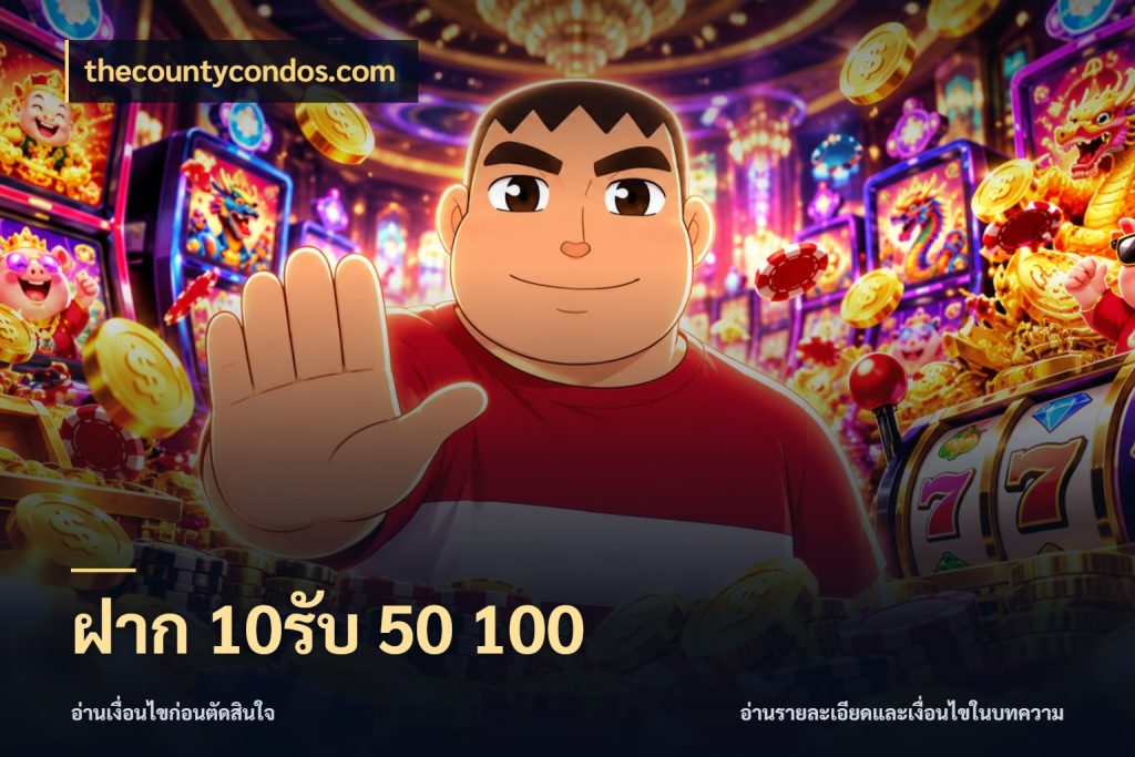 ฝาก 10รับ 50 100 เปิดมุมโปรให้เข้ากับเกมแนวโปรด ในมุม thecountycondos.com