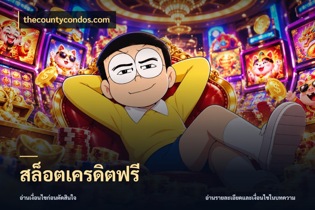 สล็อตเครดิตฟรี เลือกสไตล์ความสนุกจากรูปแบบเครดิต กับ thecountycondos.com
