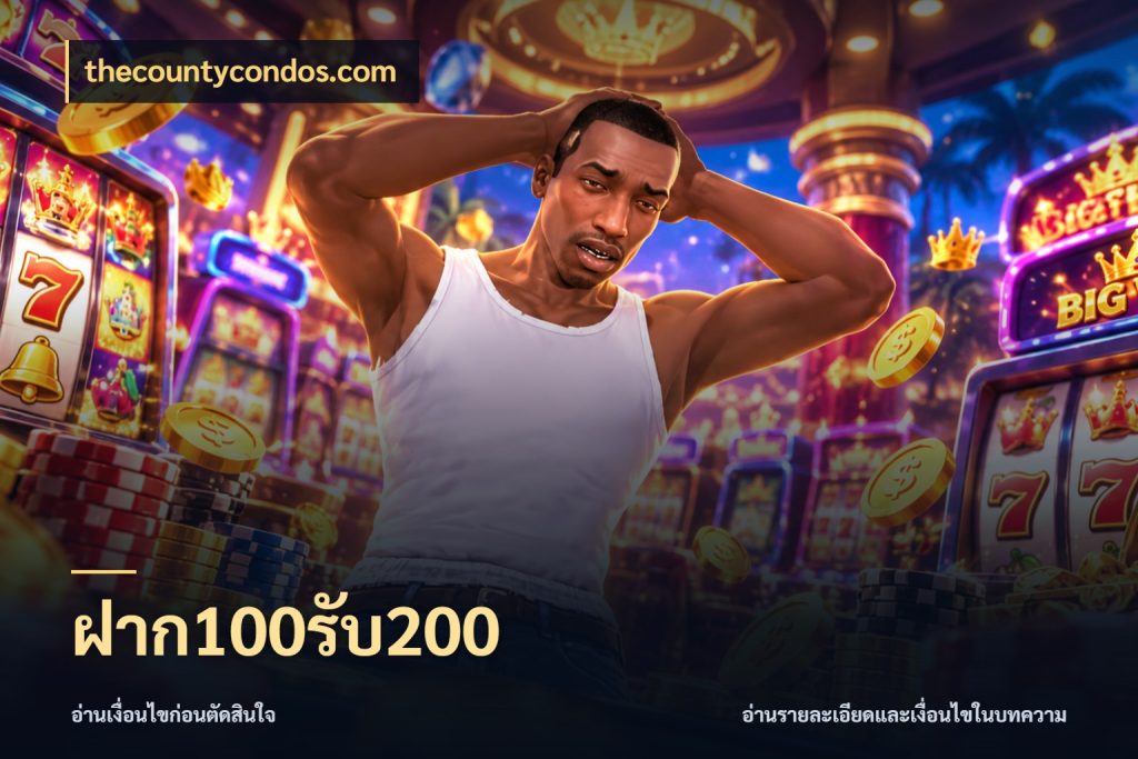 ฝาก100รับ200 สนุกกับตัวเลือกโปรในสไตล์ของคุณ สไตล์ thecountycondos.com